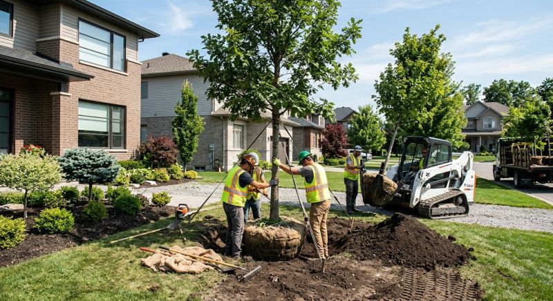 Oak Tree Planting in Honolulu, HI